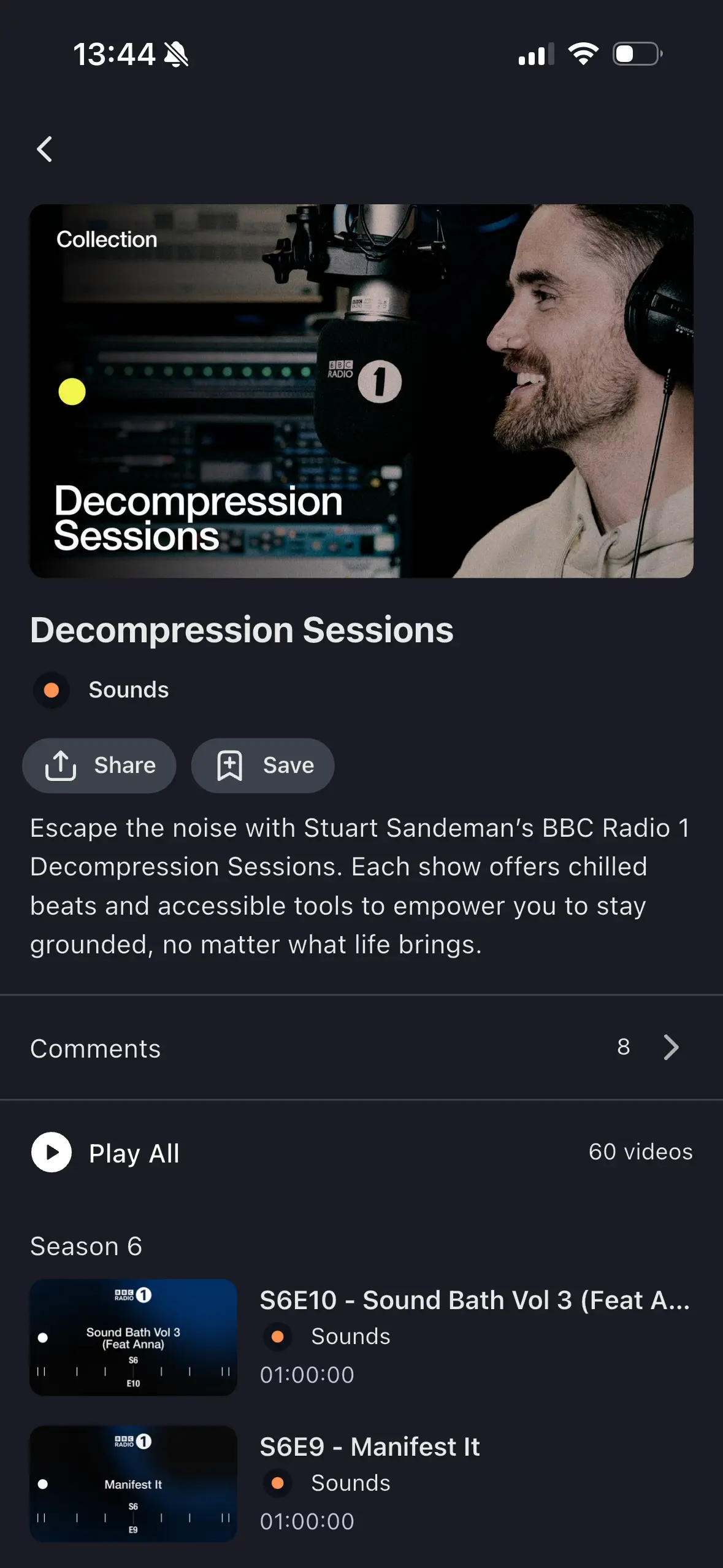 Decompression Sessions