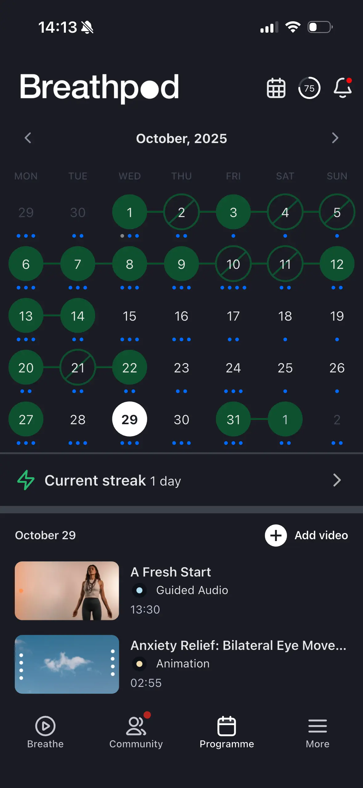 Progress Stats